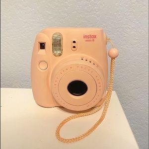 pink instax polaroid